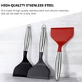 thumbnail image 2 of Silicone Spatula Cooking Shovel Stainless Steel Handle Wok Spatula Kitchen Supply, 2 of 5