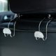 thumbnail image 2 of Ventas promocionales Ganchos para coche brillantes, 2 piezas Ganchos para reposacabezas de coche, Accesorios brillantes para coche, Reposacabezas universal para asiento trasero de, 2 of 5