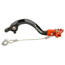 TUSK Aluminum Brake Pedal Orange Tip for KTM 65 SX 2009-2021