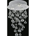 thumbnail image 2 of CWI Lighting Support de Pluie 3 Lumières avec Finition Chromée, 2 of 3