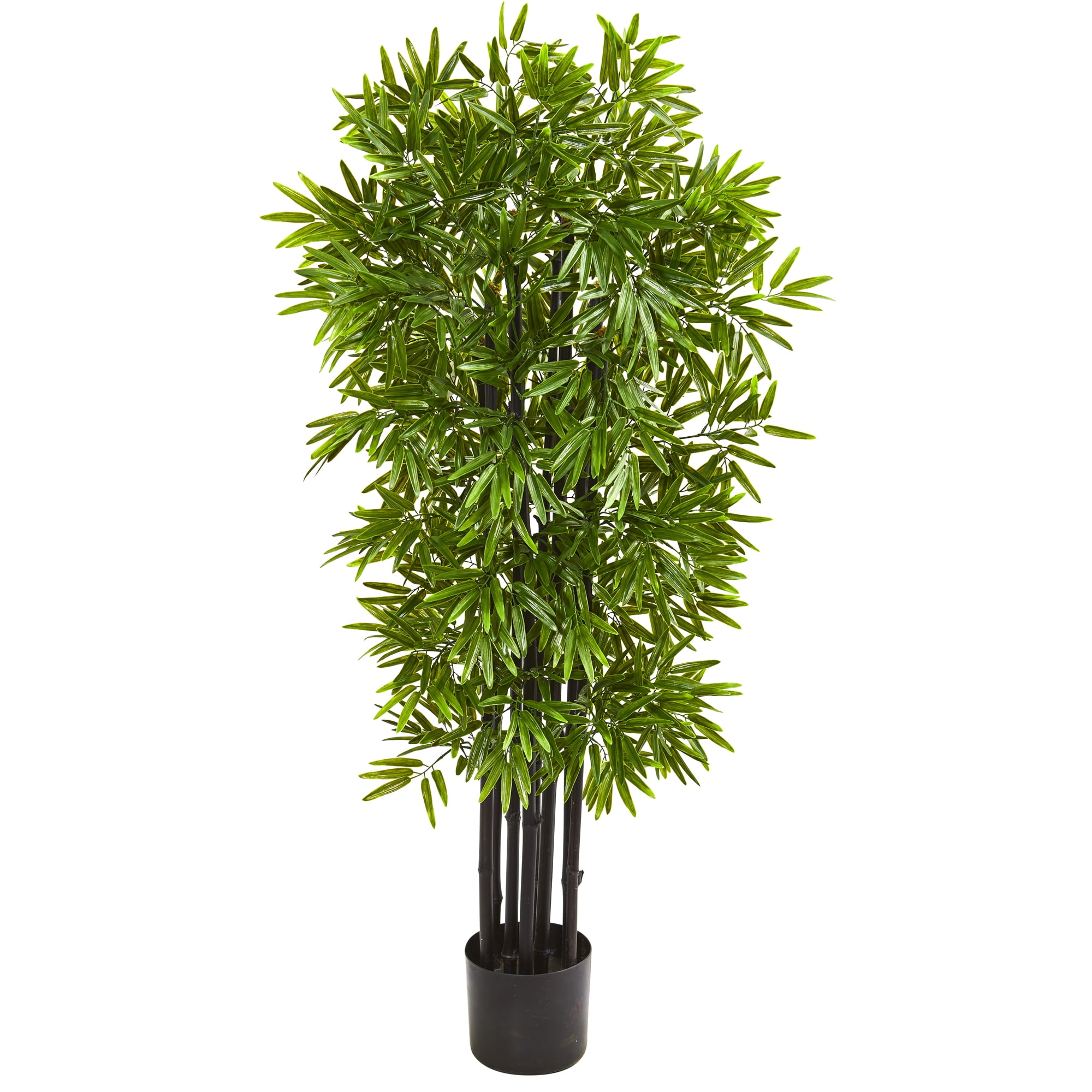Outdoor Home Decor lastic Artificial Bamboo Leaf Tree Plants Green Indoor