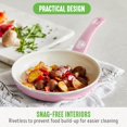 thumbnail image 2 of Sartén GreenLife Soft Grip Healthy Ceramic de 20 cm, color rosa, 2 of 5