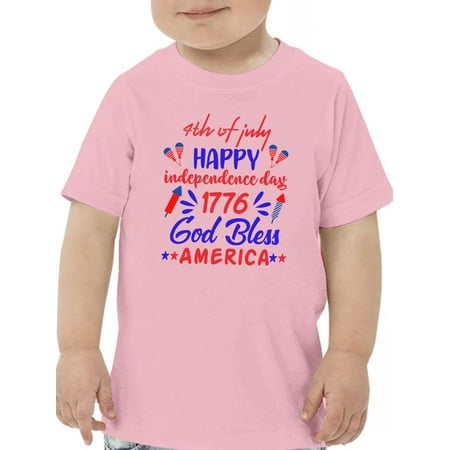 

4Th Of July Happy T-Shirt Toddler -Image by Shutterstock 4 Toddler