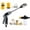 Black, variant on Bxaolu High Pressure Foam Spray for Garden Hose, Car Wash Soap Sprayer with 3.5oz/100cc Plastic Soap Dispenser Bottle, Adjustable Nozzle for Gardening, Solar Panel Cleaning, Pet Showering