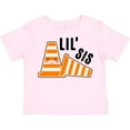 thumbnail image 3 of Inktastic Lil Sis with Construction Cones Girls Toddler T-Shirt, 3 of 5