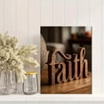 thumbnail image 2 of Qisvanset Faith Art Canvas Wall Art 15.75x11.81 Inches, 2 of 8