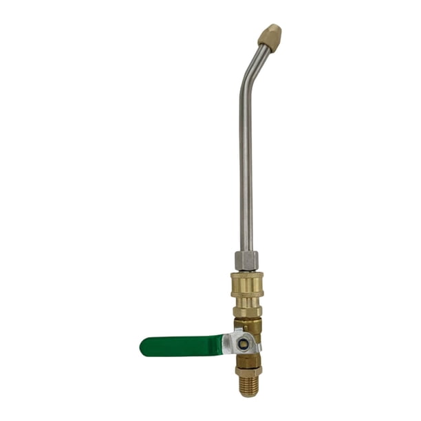 Accesorio para varilla de hidrolavadora de alta presión, rociador de riego, herramienta de limpieza para hogar, lavado de autos, canaletas, jardín Longitud 26cm