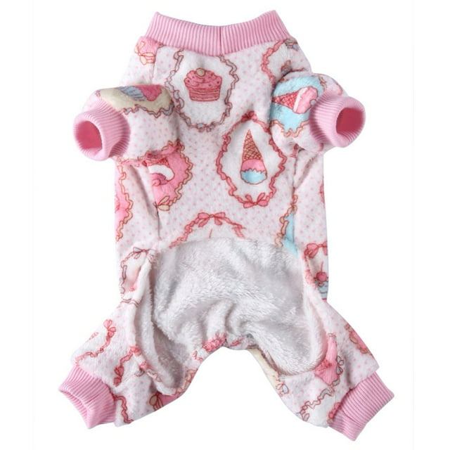 Pyjamas Doux et Confortable pour Petits Chiens Chiot Automne et Costume d'Hiver