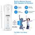 thumbnail image 5 of 2 en 1 Nintendo Wii/U Mando a distancia genuino Motion Plus Inside Controller Nunchuk, blanco, 5 of 5