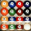 "Traditional Style Billiard Table Pool Ball Set Regulation 2 1/4""  diameter 6 ounce"