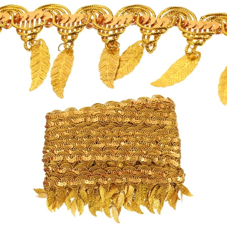 

NUOLUX Delicate Costume Trim Cuttable Clothing Trim Decorative Sequin Trim Curtain Accessory