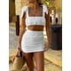 thumbnail image 3 of Txlixc Traje de falda corta para mujeres Txlixc moda, 3 of 7