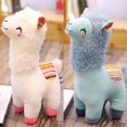 thumbnail image 2 of 25cm Smile Alpaca Llama Plush Animals Toy Cute Stuffed Doll Household Throw Pillows Home Decoration Kids Toys Birthday Gifts, 2 of 5
