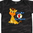 thumbnail image 4 of Inktastic 1st Birthday Giraffe Boys or Girls Baby Bodysuit, 4 of 5