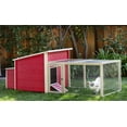 thumbnail image 4 of New Age Pet® ECOFLEX® Fontana Jumbo Chicken Coop, in Red or Tan, for 4 to 6 Chickens, 4 of 13