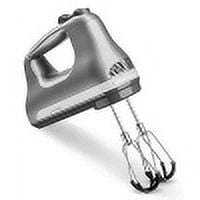 Batidora de mano KitchenAid de 6 velocidades con batidores d
