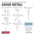 thumbnail image 6 of Delta 35864Lf Zinc Chrome Finish Bathroom Faucet, 6 of 8