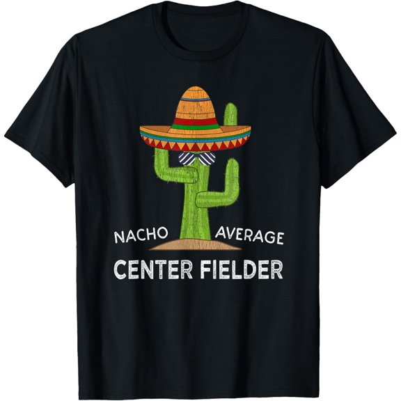 Center Fielder Baseball Softball Player T-Shirt