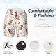 thumbnail image 3 of Balery Fall Squirrel Bañador para hombre, shorts de playa de secado rápido con entrepierna y forro de compresión-Small, 3 of 6