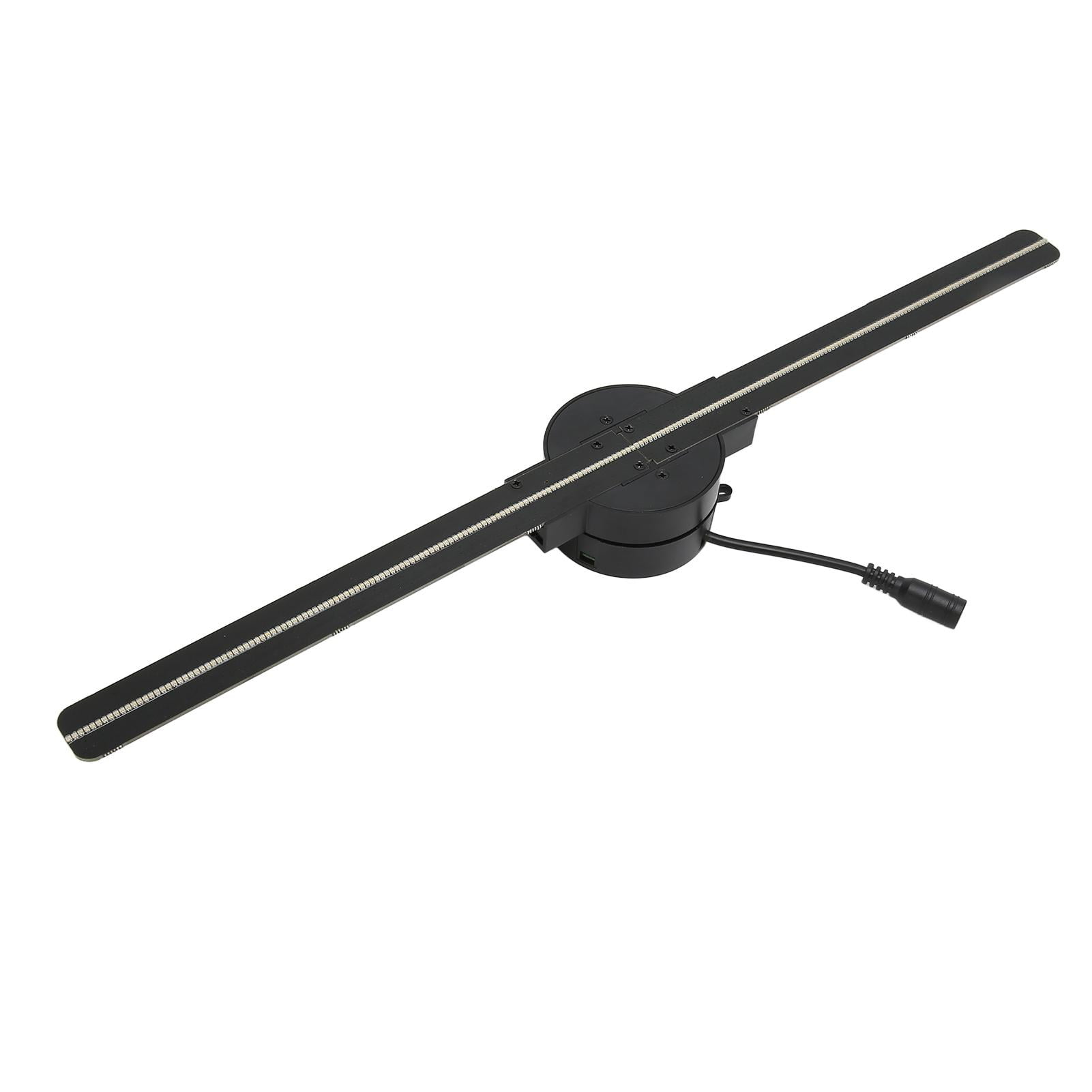 3D Hologram Fan 16.5in 2000x224 WiFi 3D Projector with 224 LED Light Beads for Business Store Advertising 100‑240V US Plug