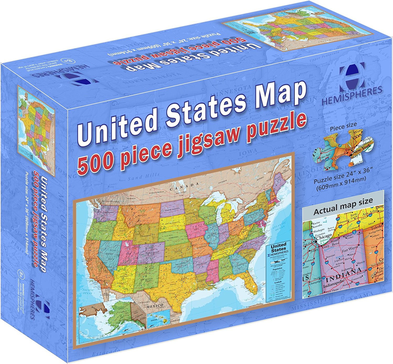 Maps International World 500-Piece Puzzle