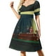 thumbnail image 2 of Halcones Nocturnos - Vestido de manga corta de Edward Hopper vestido vestidos vestidos de baile vestido suelto de mujer vestidos largos de mujer, 2 of 7