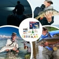 thumbnail image 4 of Fishing Advent Calendar 2025 24 Days Christmas Countdown Calendar with Fishing Lures Set Assorted Fishing and Gear Xmas Gift for Men Adult Anglers Teen Boys Fishermen, 4 of 4