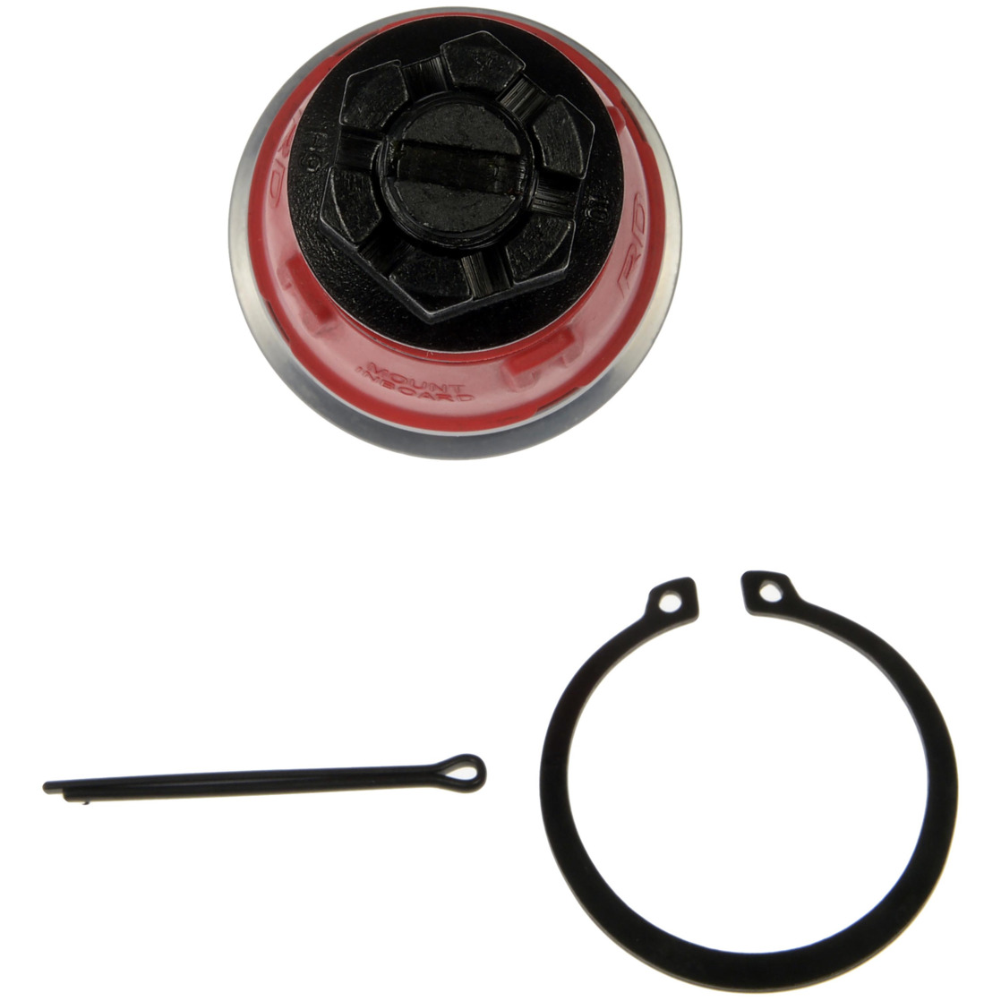 Dorman BJ85124RD At Front Axle Suspension Track Bar Ball Joint for Specific Ford Models