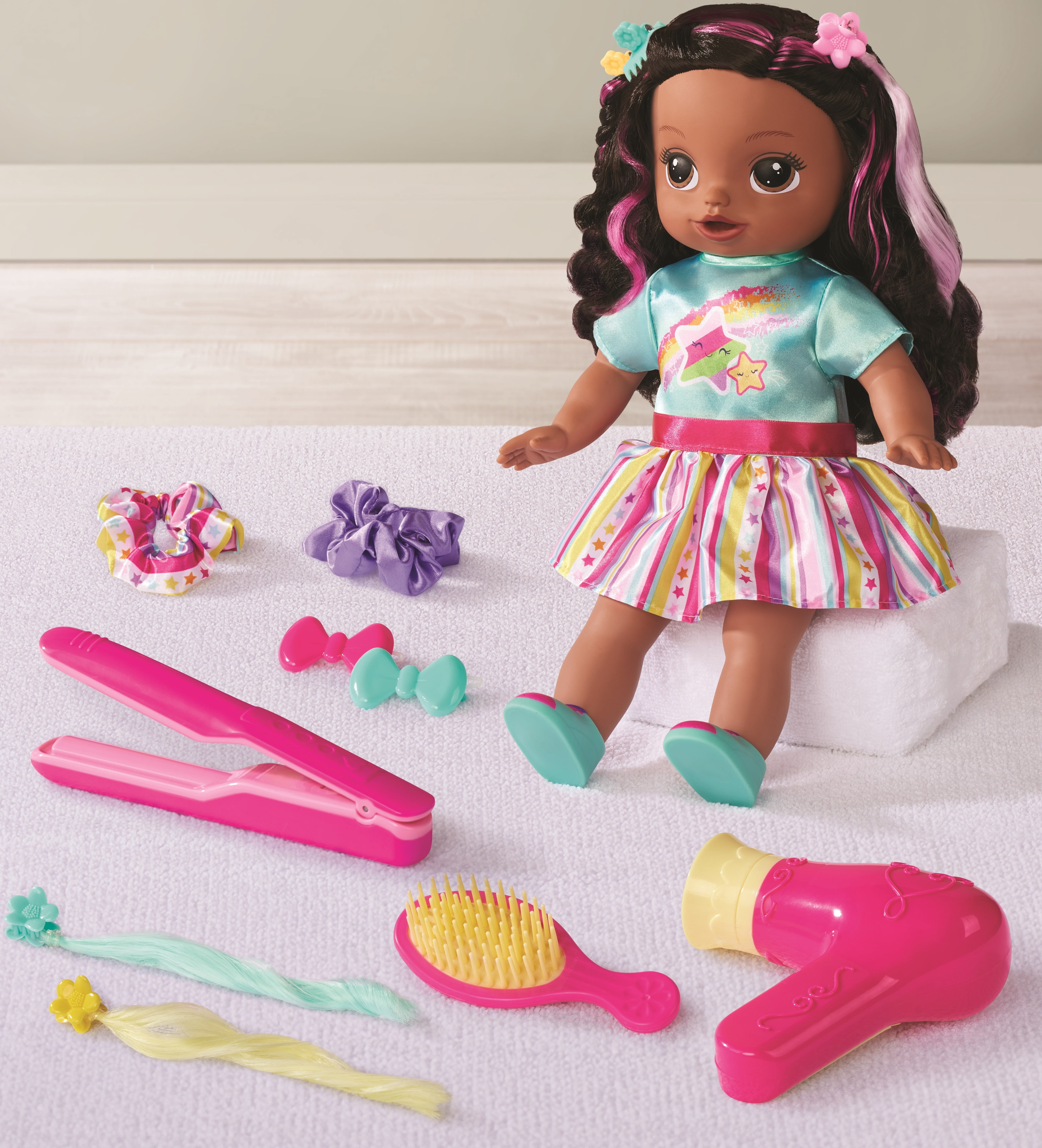 My Sweet Love Style & Play Doll, Deep Tan, Children Ages 2+