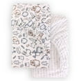 thumbnail image 3 of 2-Pack Jersey Mini Fitted Crib Sheets, Woodland, 3 of 9