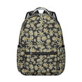 thumbnail image 1 of Boho Floral Backpack for Students Colorful Watercolor Flower Pattern with Butterfly Artwork, Adjustable Strap School Bag for Student and Student, Ideal for Daily Commuting, 1 of 6