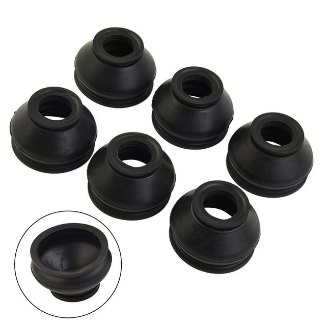 6 X Housse de Protection Universelle pour Embout de Tige de Serrage et Rotule en Caoutchouc de Haute Qualité