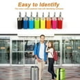 thumbnail image 3 of WHEANG Faucets Accessories Knowbie 8 Pcs Luggage Locks with Keys Locker Lock Small Luggage Padlocks Suitcase Locks Metal Keyed Padlock for School Gym One Size Red, 3 of 3
