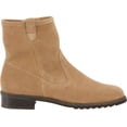 thumbnail image 2 of Women's Walking Cradles Kimber Ankle Bootie Taupe Max Suede 4 M, 2 of 6