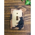 thumbnail image 3 of Ebros Black Bear By Branch Twigs Wall Light Cover Set of 2 Single Toggle Switch, 3 of 6