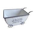 thumbnail image 4 of Maceta compacta para carrito de flores, de metal, pequeña, que ahorra, 4 of 8