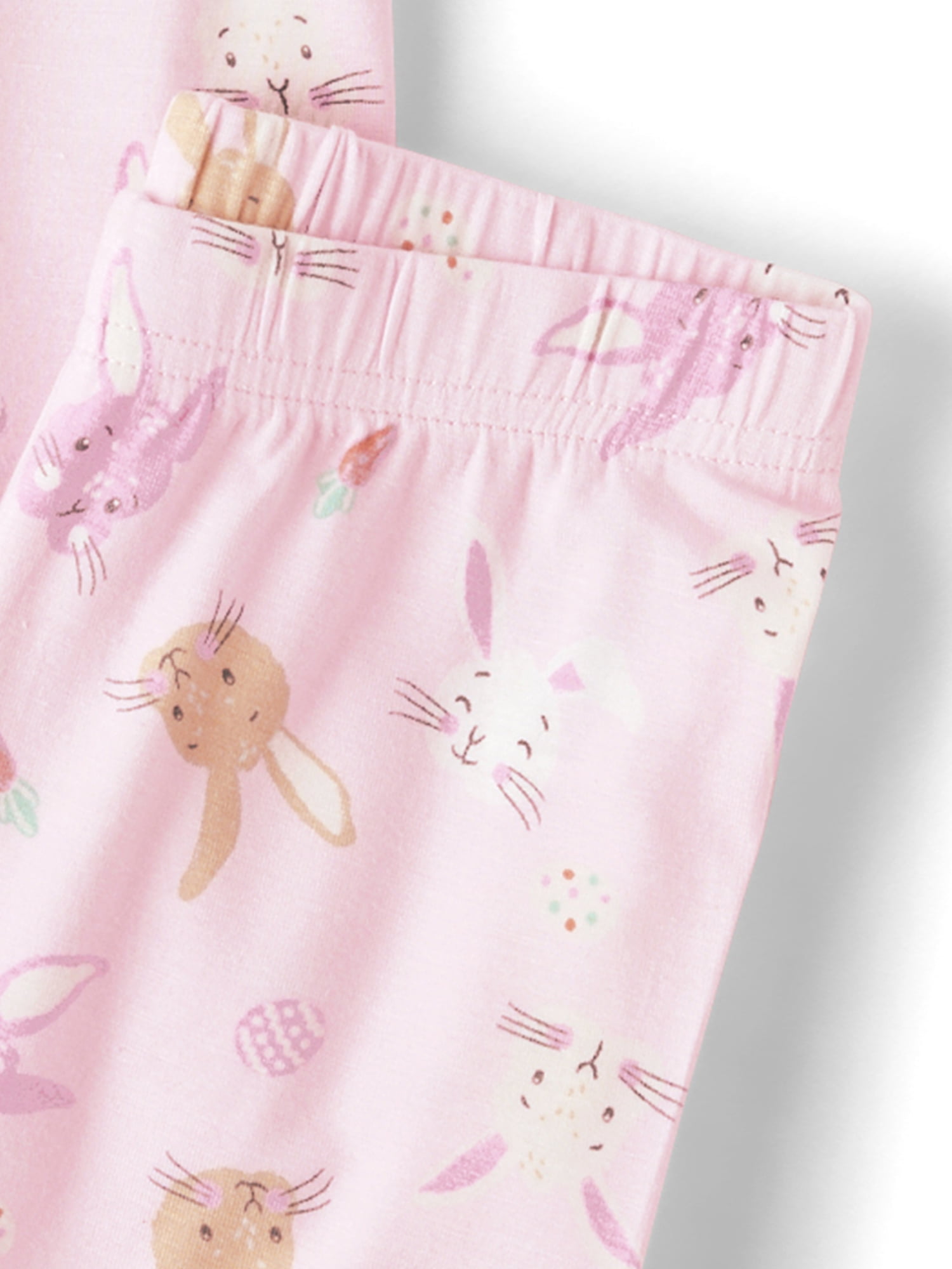 The Children's Place Girls Short Sleeve Easter Print Snug Fit Cotton Pajamas, Sizes 4-16