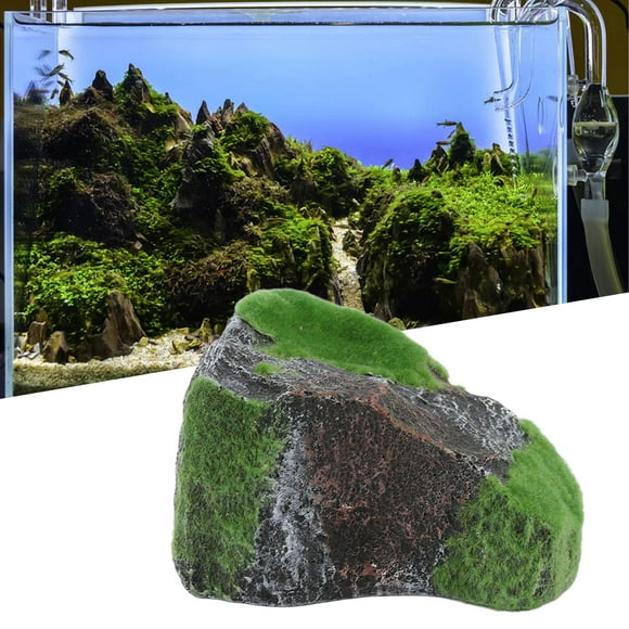 Aquarium Reptile Hideout, Reptile Rock Hide Cave Small Aquarium Decor Rock Tortoise Basking Platform For Lizards Turtles Reptiles Amphibians Fish
