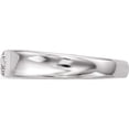 thumbnail image 3 of Sterling Silver Rhodium-Plated Polished Fleur Dis Lis Band (Size 7) Made In Thailand qr6603-7, 3 of 5