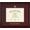 Maroon, variant on Brooklyn College Diploma Frame, Document Size 11" x 8.5"