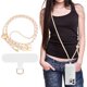 thumbnail image 1 of Correa Ajustable para Celular MoKo con Cadena de Metal 120 cm, 1 of 7