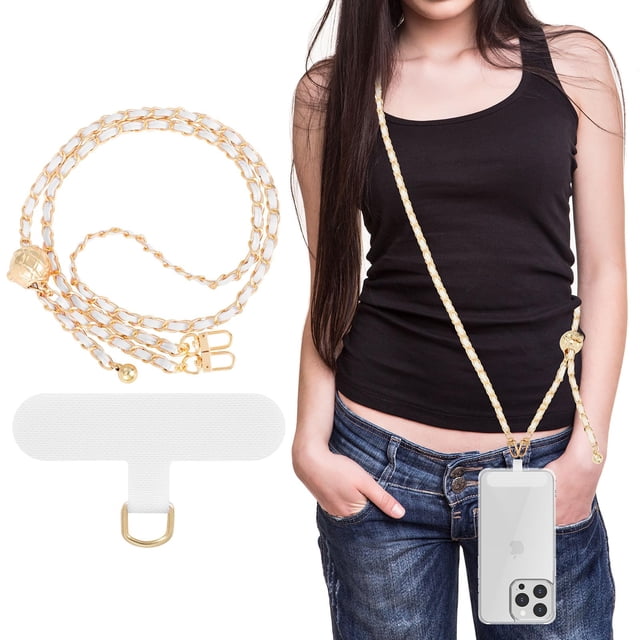 Correa Ajustable para Celular MoKo con Cadena de Metal 120 cm