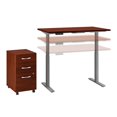 thumbnail image 3 of Move 60 Series 48W x 24D Ensemble de Bureau Réglable en Bois d'Ingénierie Hansen, 3 of 8