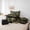 Black Green C, variant on Erosebridal Boys K Personalized Initial Bedding Comforter Set 7pcs,Abstract Camouflage Queen Bedding Sets,Black Reversible