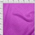 thumbnail image 3 of oneOone Rayon Fuschia Pink Fabric Herringbone Pattern Fabric For Sewing Printed Craft Fabric By The Yard 56 Inch Wide, 3 of 4