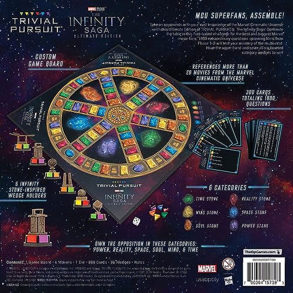 Marvel The Infinity Saga Trivial Pursuit Board Game