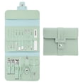 thumbnail image 1 of Foldable Stainless Steel Nail Clipper Set 16PCS Beente Manicure Kit Portable Stainless Steel Nail Set with Folding Bag Manicure Cutter Kits Beauty Tool, 1 of 4