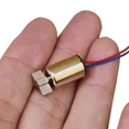 thumbnail image 2 of Mini Coreless Vibration Motor 10mm X 15mm DC 1.5V/3V/3.7V Strong Eccentric Wheel Vibrator for DIY Toy Massager Pad, 2 of 6