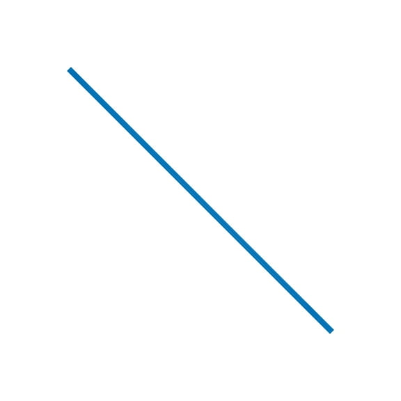 Box Partners Paper Twist Ties 12" x 5/32" Blue 2000/Case PBT12B