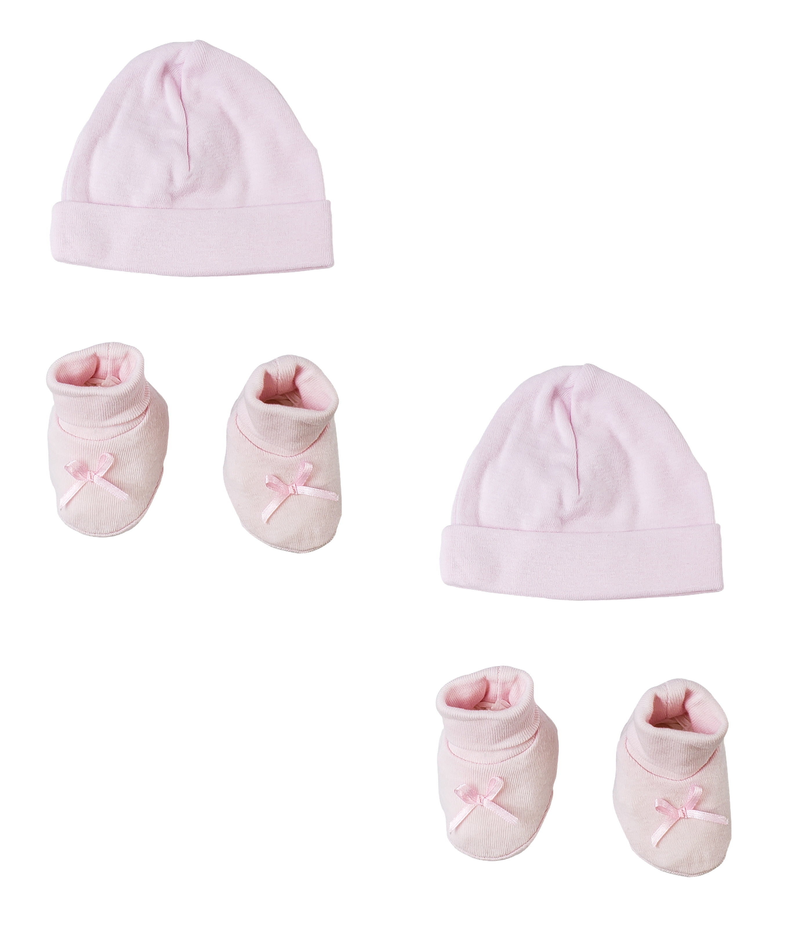 Preemie Cap and Bootie - 4 Pc Set - Preemie
